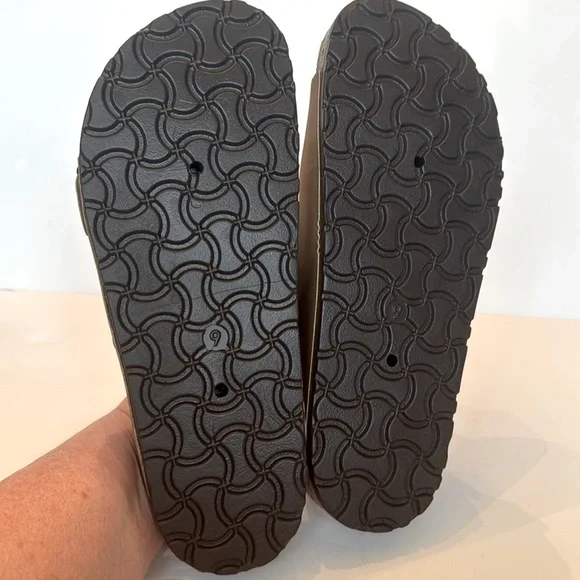 O'RAGEOUS Women's Woven Footbed Sandals Slides NEW Size 8 Minimal Timeless Boho - Picture 9 of 9